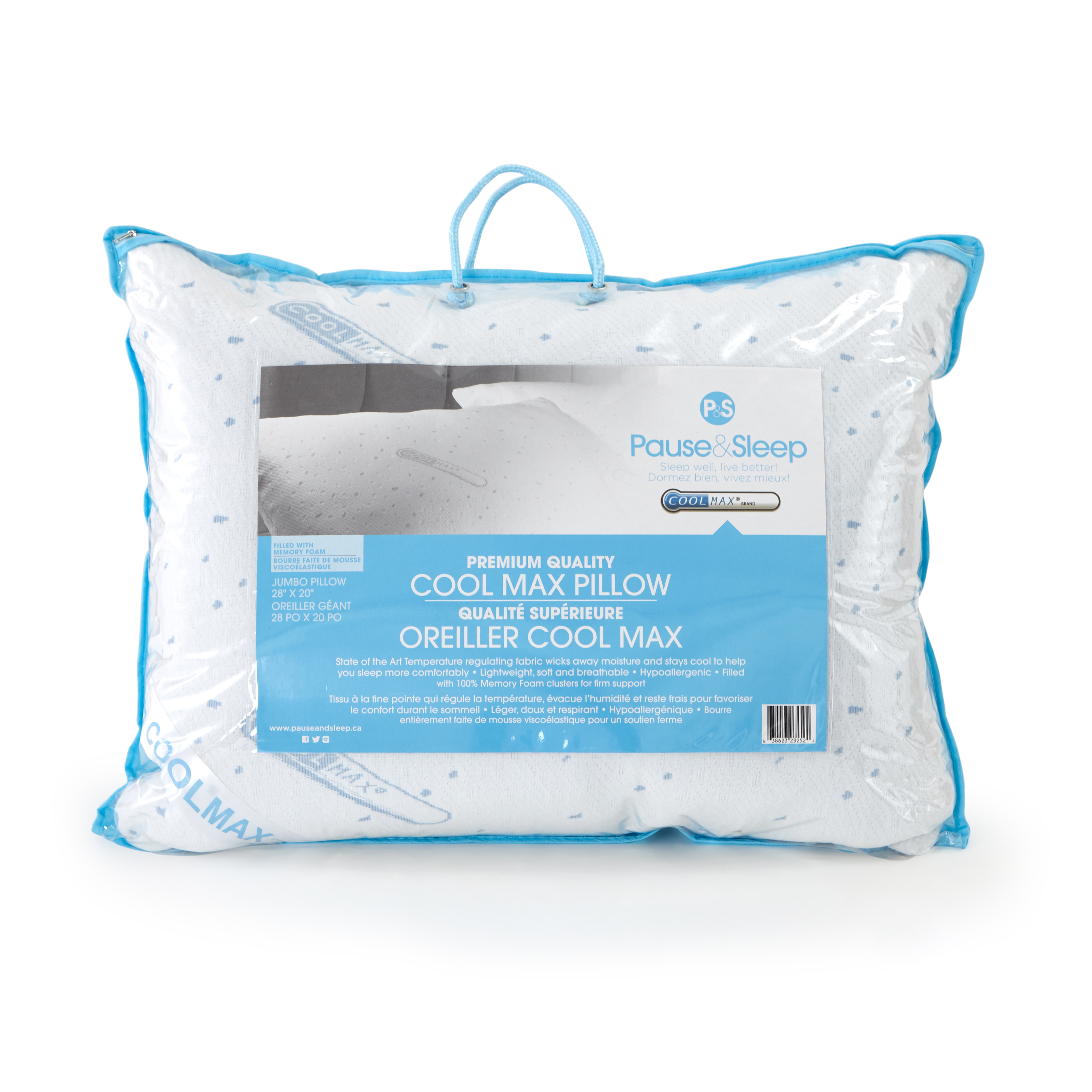Pause&Sleep CoolMax Pillow Pause&Sleep CoolMax Pillow